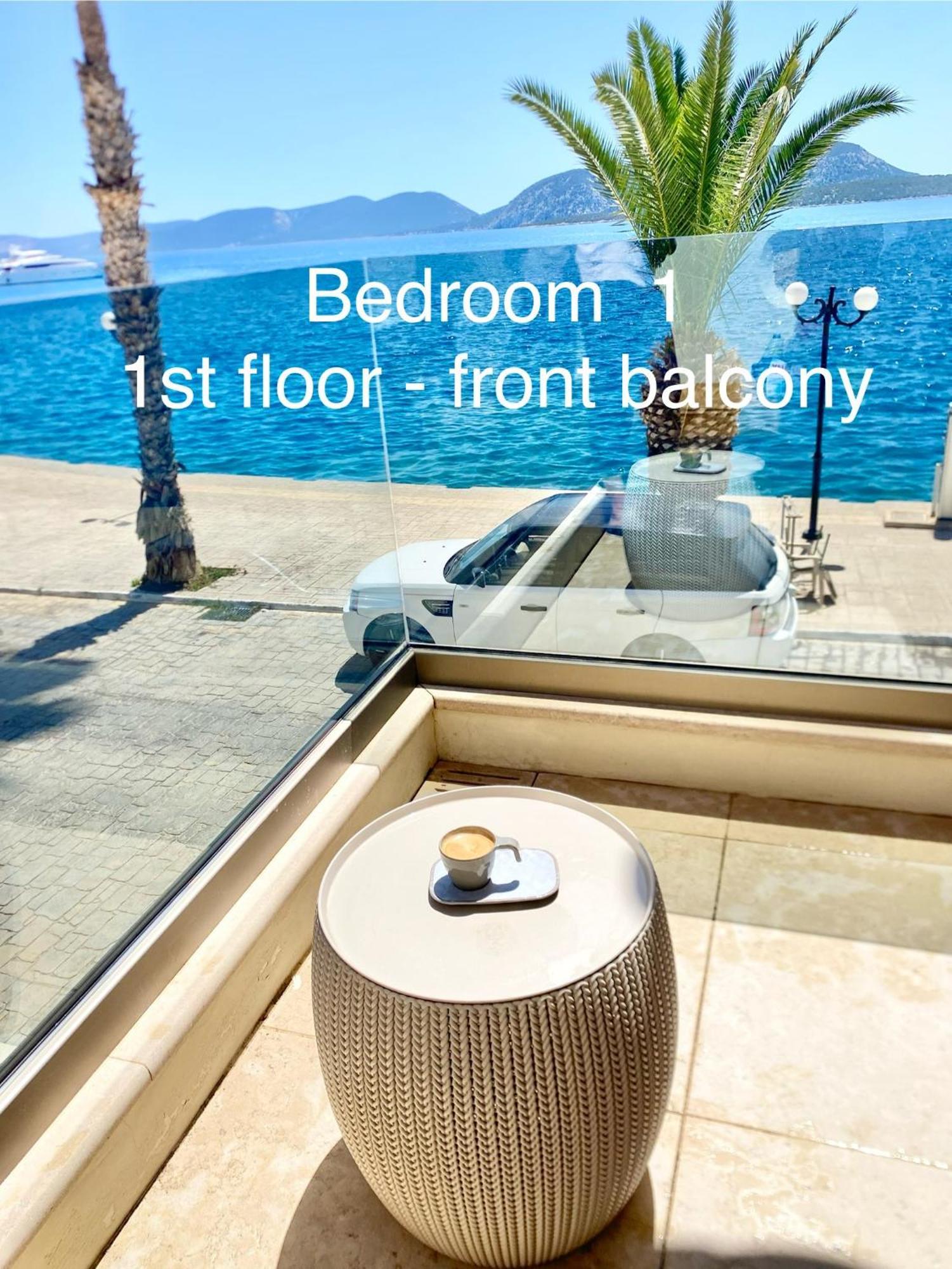 Sea-Front Jacuzzi&Garden Luxury Rock Villa Ermioni Exterior foto